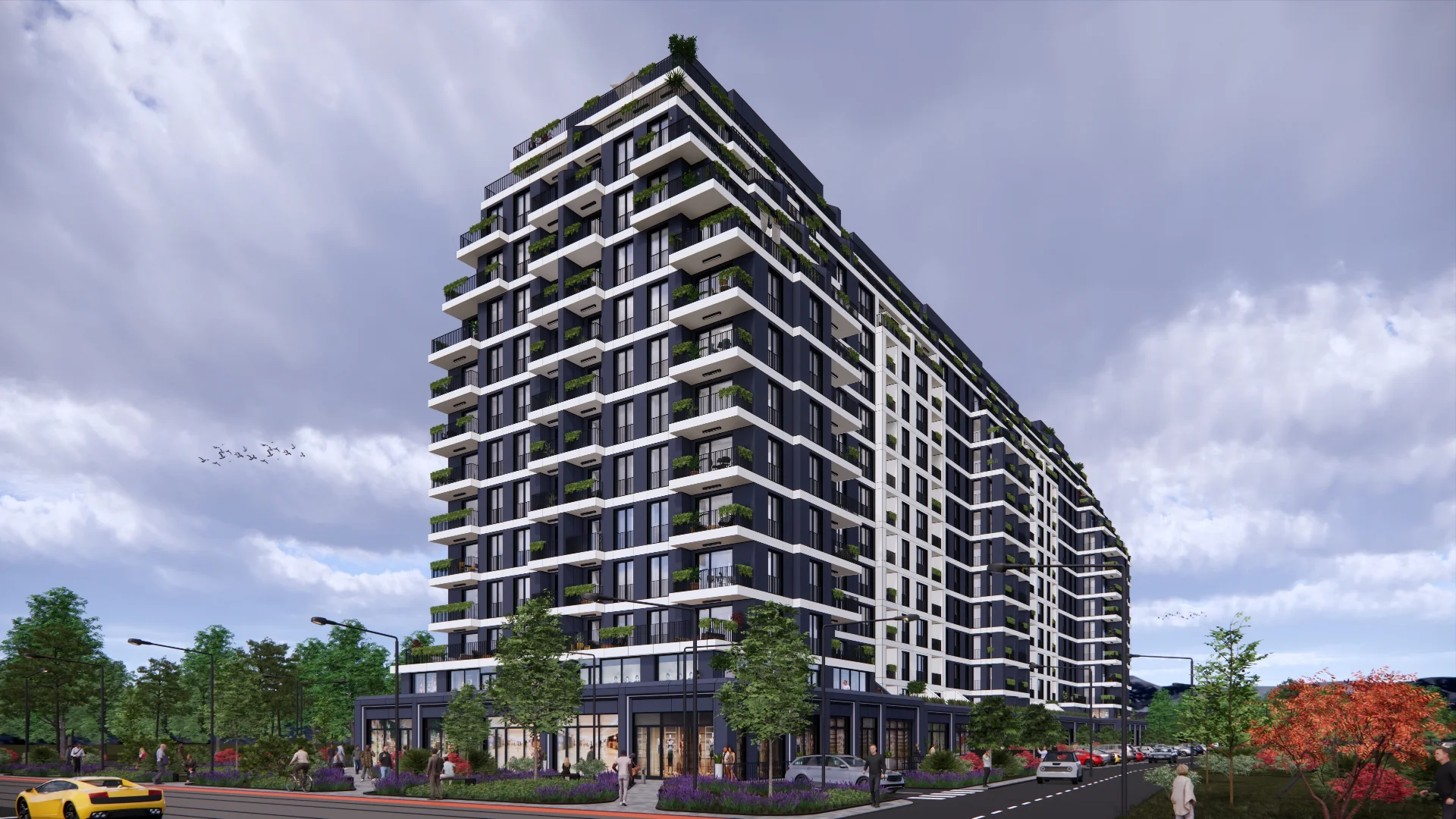 Eksterieri i Rezidencës — City Sky Residence photo 16