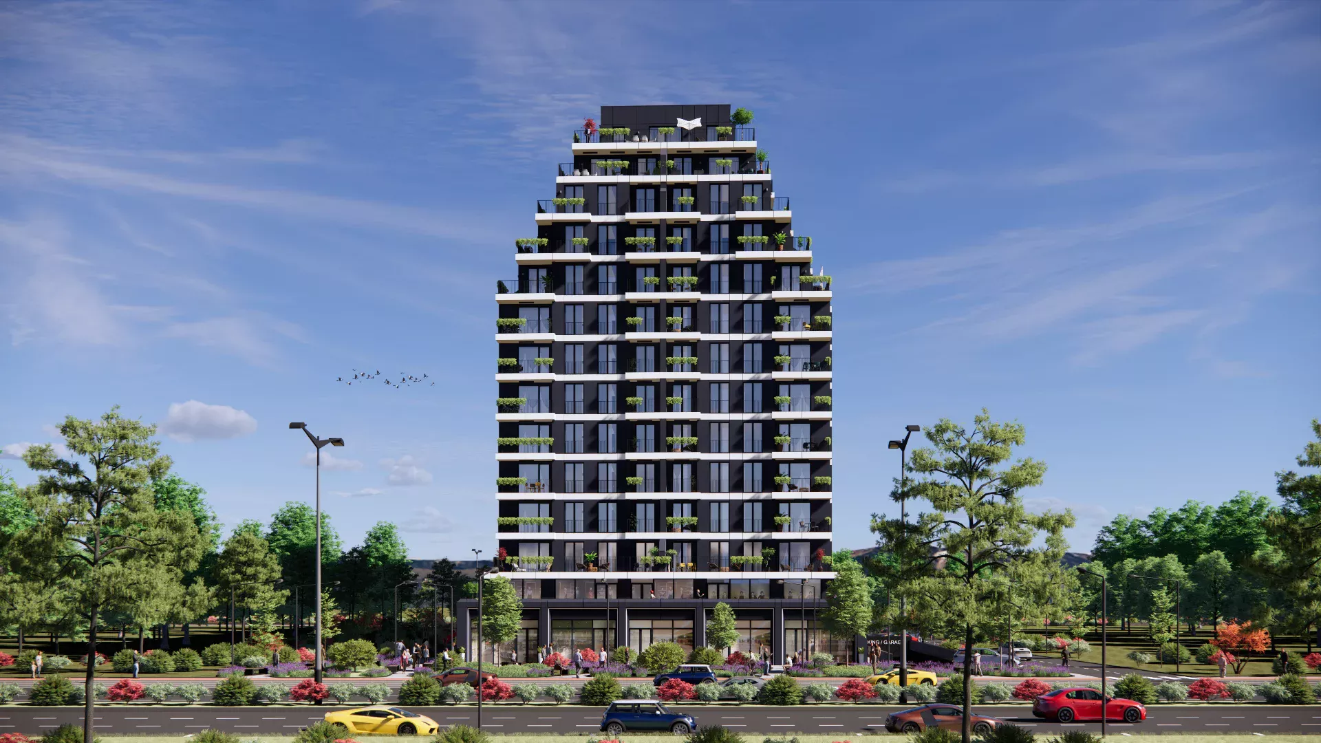 Eksterieri i Rezidencës — City Sky Residence photo 25