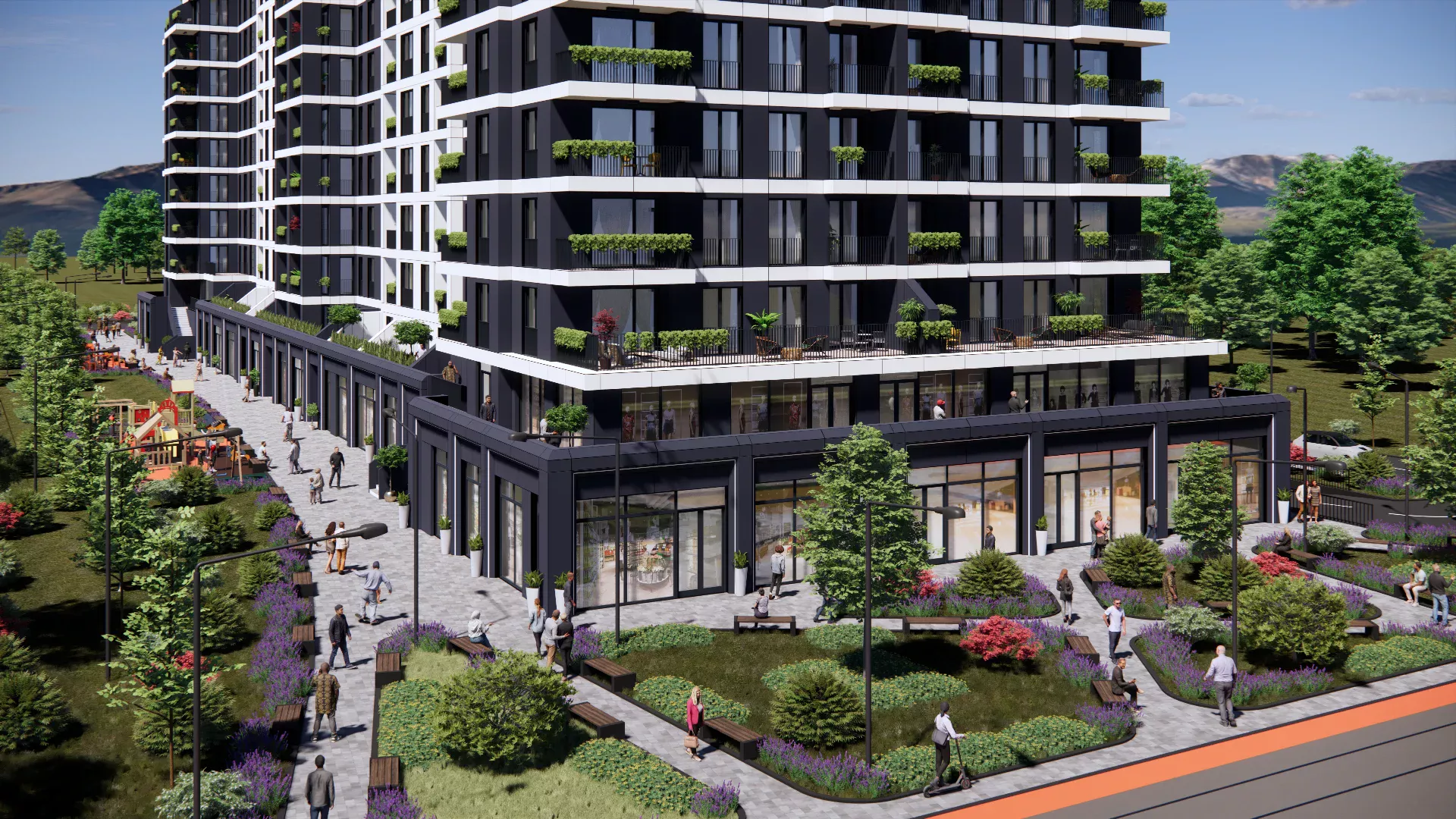 Eksterieri i Rezidencës — City Sky Residence photo 26