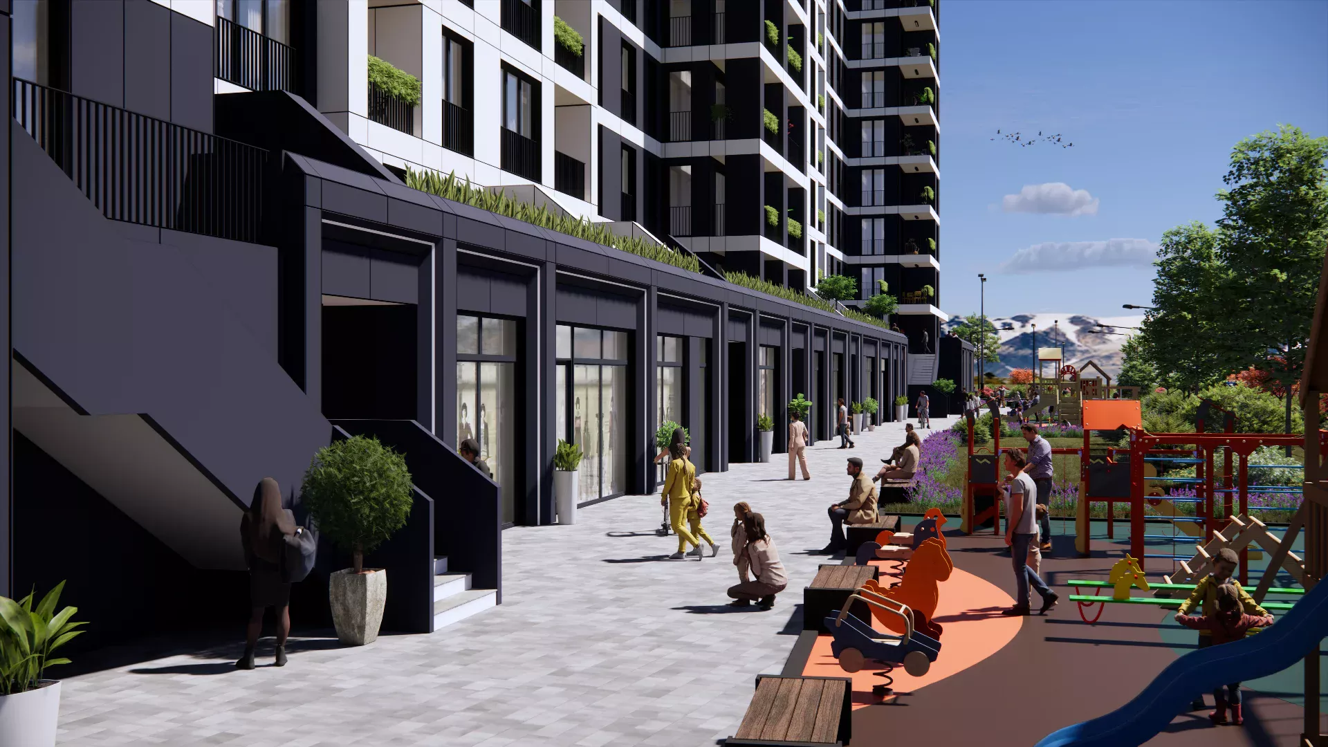 Eksterieri i Rezidencës — City Sky Residence photo 28