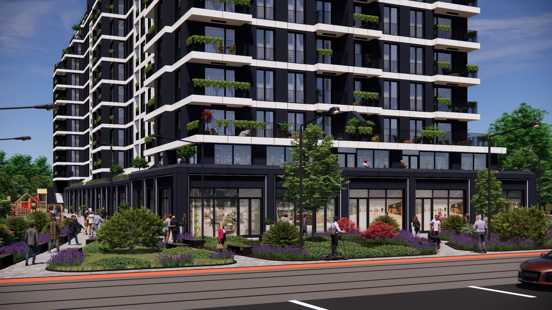 Eksterieri i Rezidencës — City Sky Residence photo 38