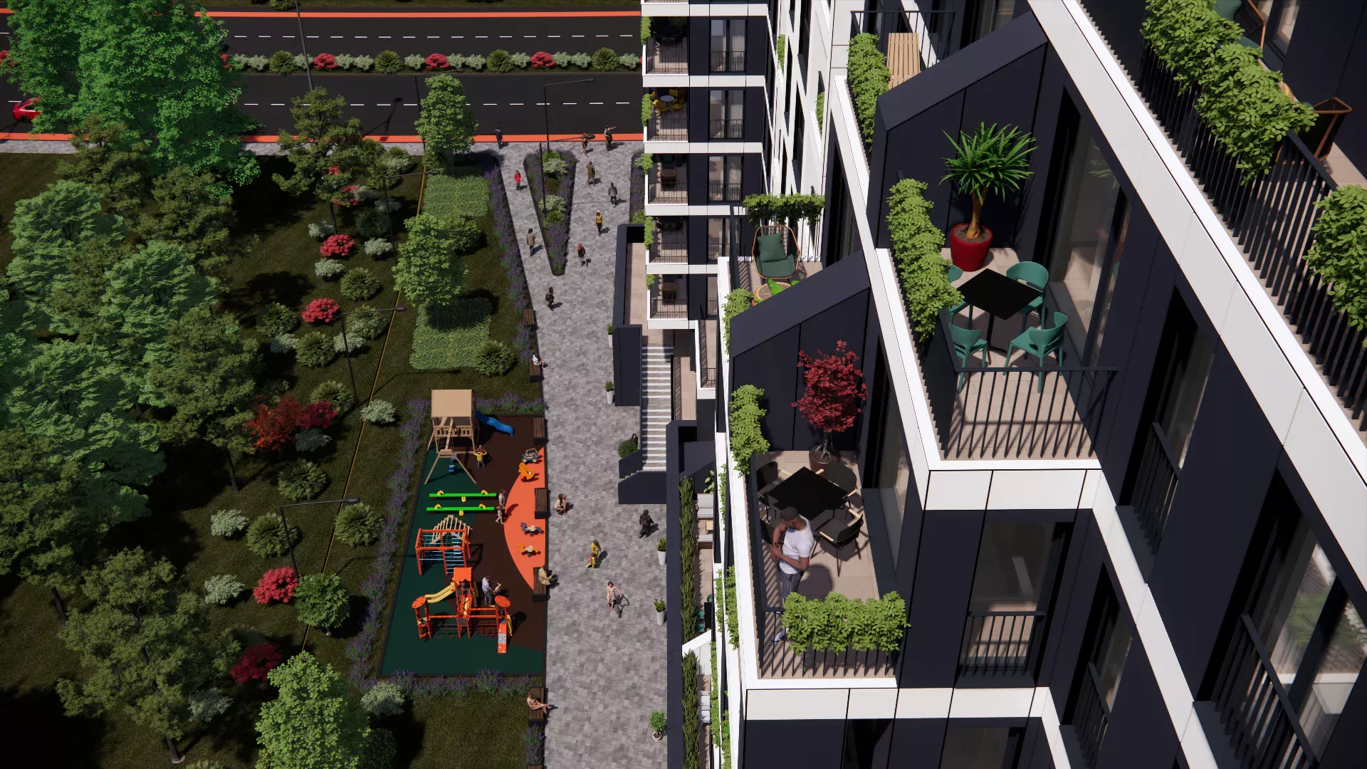 Eksterieri i Rezidencës — City Sky Residence photo 39